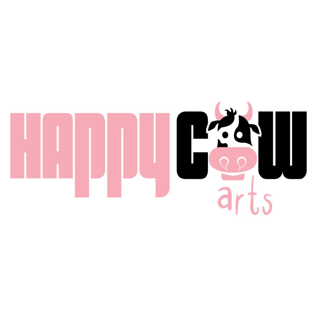 Happy Cow Arts: branding identity for a Georgian based fine artist